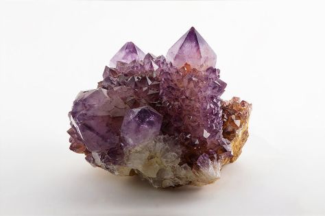 Amethyst cluster from Magaliesburg, South Africa.