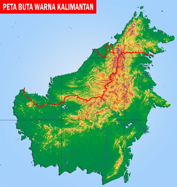  Peta Pulau Kalimantan Andhika s Personal Blog